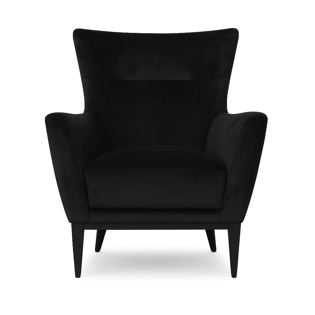 Fisher Leather Accent Chair