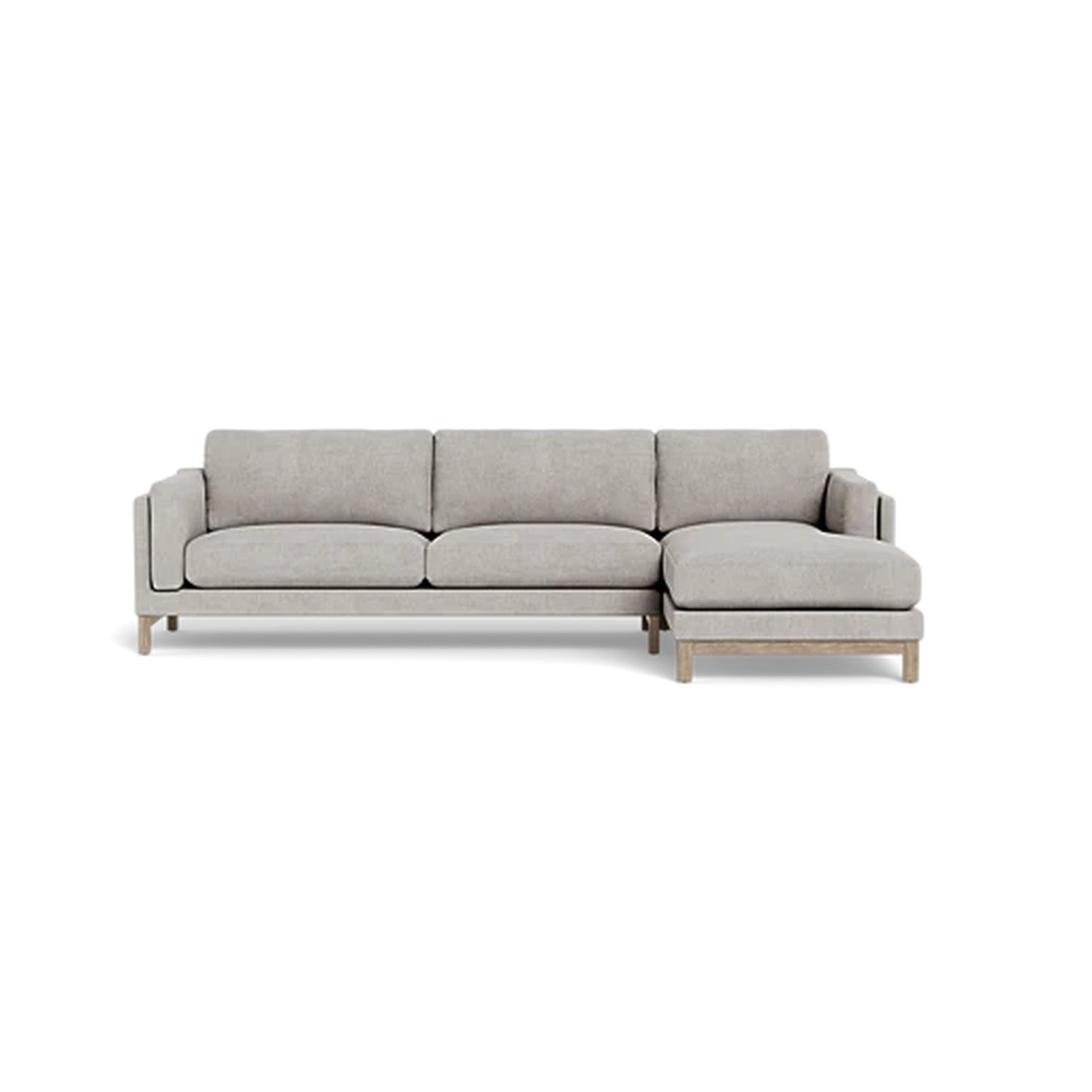 Gaby 3-Seat Right Chaise Sectional Deep Seat Extended Chaise