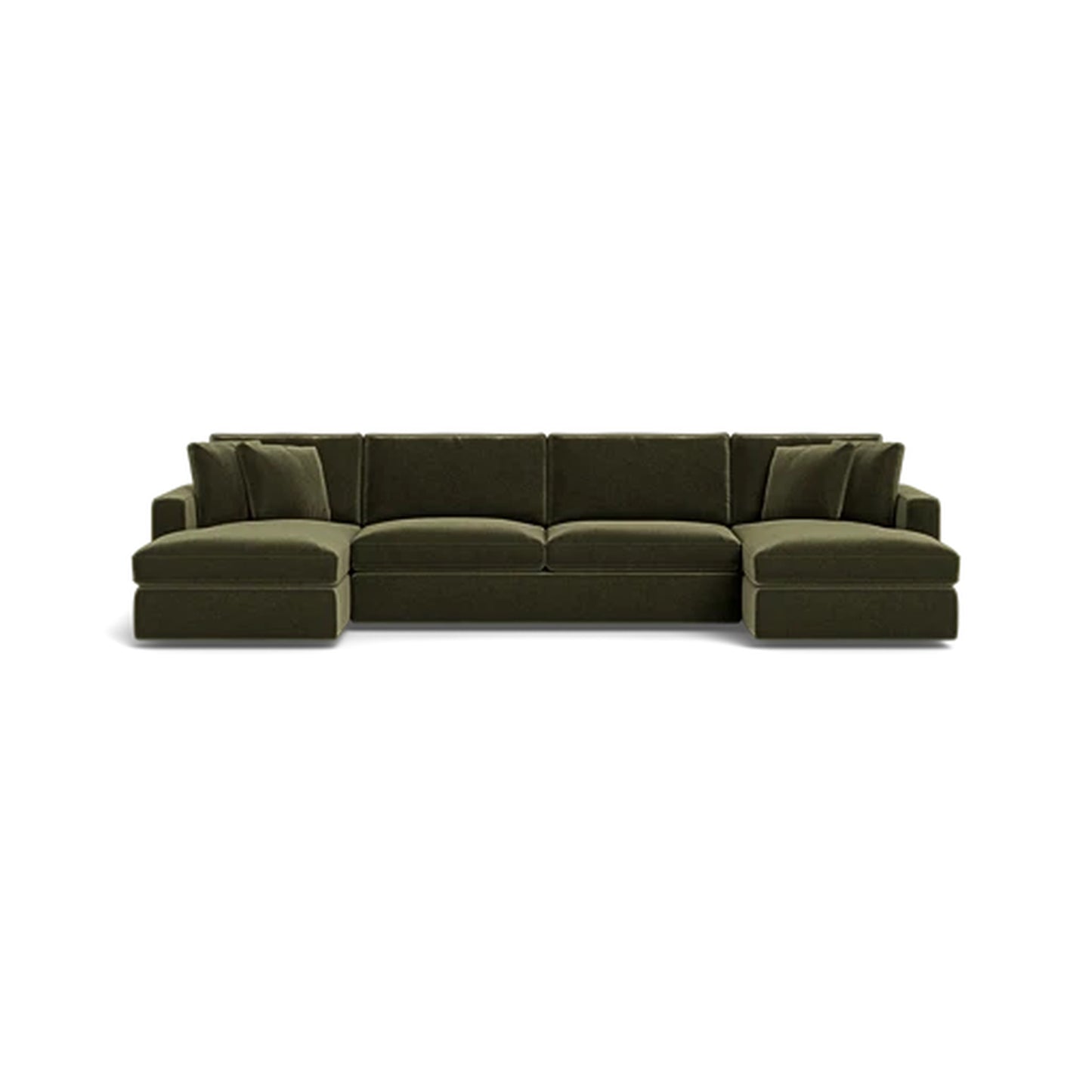James 4-Seater U-Chaise Sectional Standard Depth Mixed Chaises