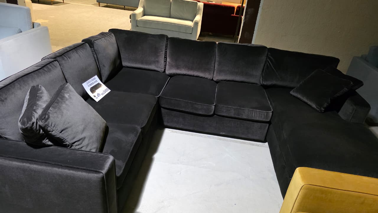 James 5-Seat Corner Sectional Sofa with Right Chaise