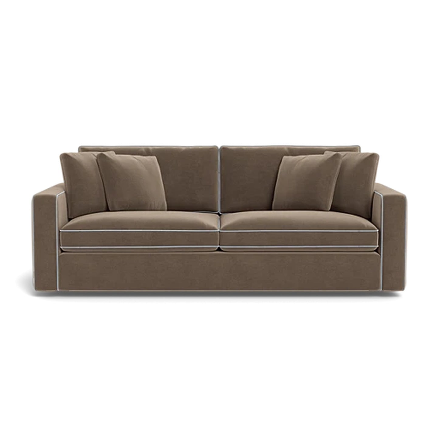 James 2 Seat Sofa With Contrast Piping