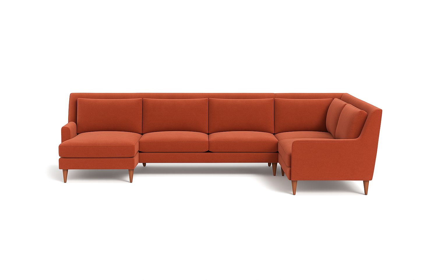 Lennox 5-Seat Corner Sectional Sofa with Left Chaise