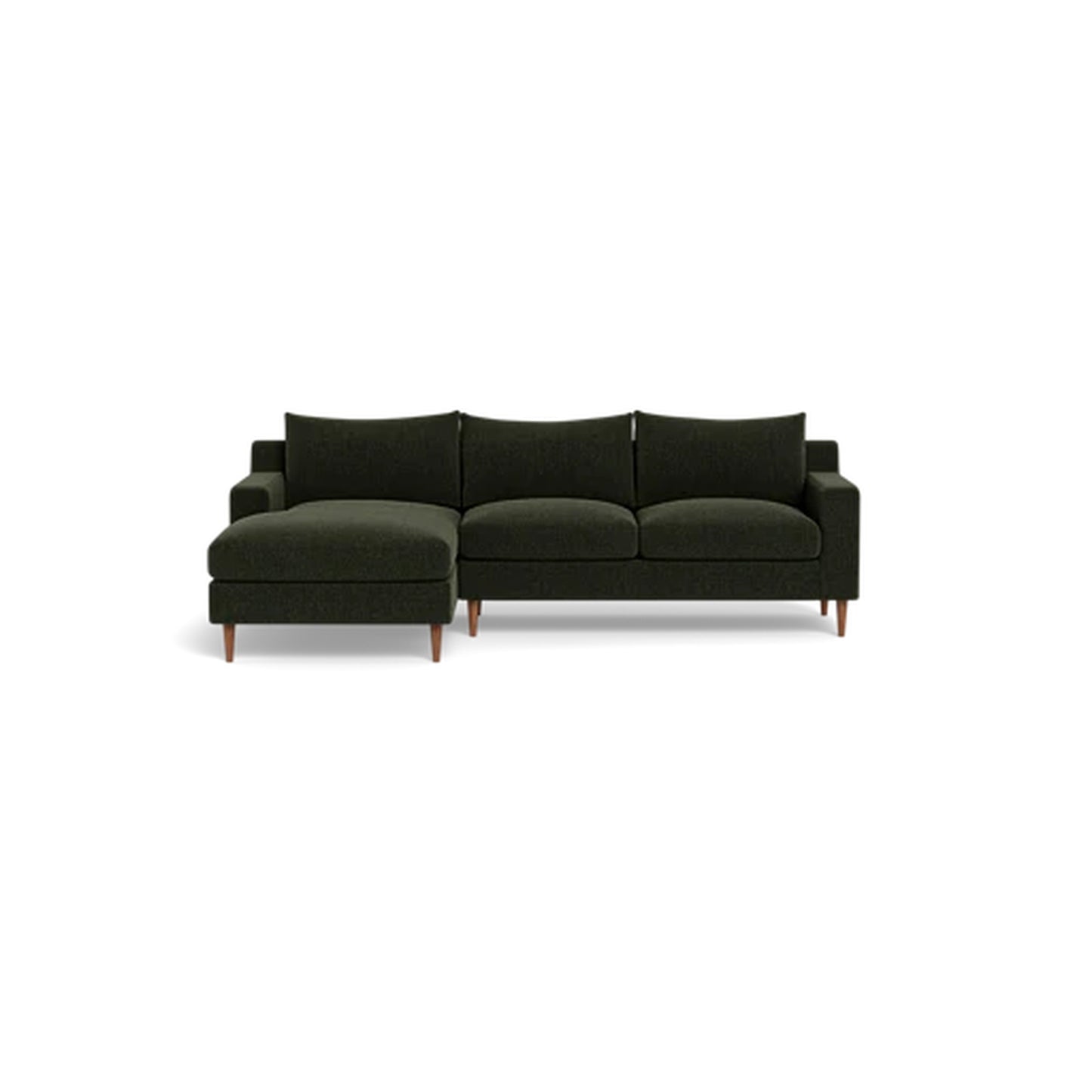 Sloan 3-Seat Left Chaise Sectional Deep Seat — Extended Chaise