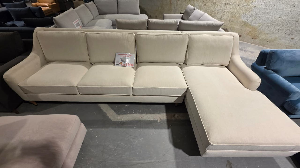 Alex 3-Seat Right Chaise Sectional
