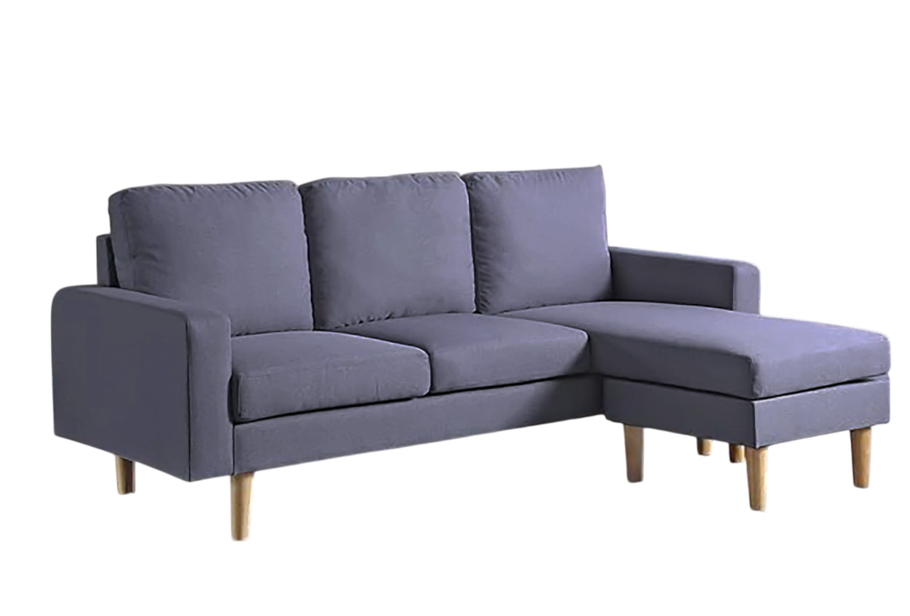 Reversible left/right corner sofa-Grey(2)