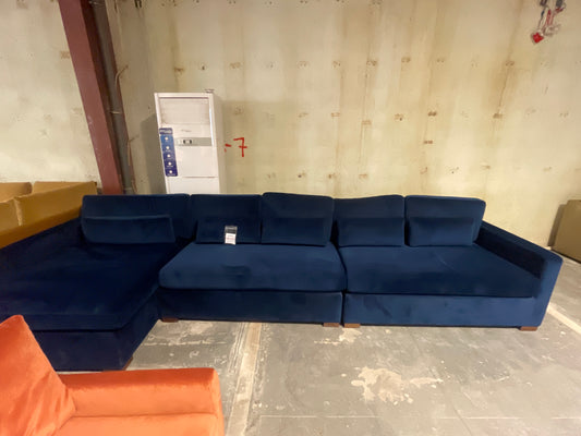 Charly 3-Seat Left Chaise Sectional Deep Seat