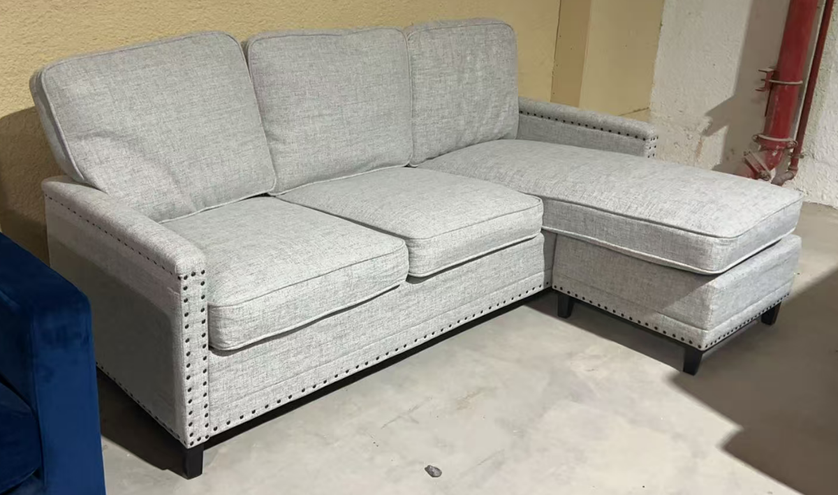 CHAISE SOFA CREAMY WHITE MGF12500N