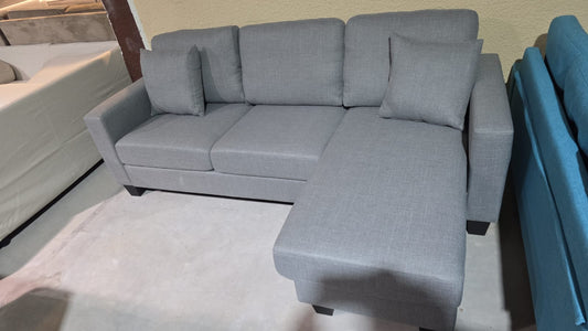 CHAISE SOFA BLUE LIGHT GREY MGF12516N