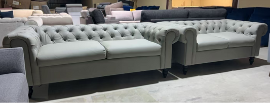 2 + 3  SET SOFA WHITE GREY MGF12480N