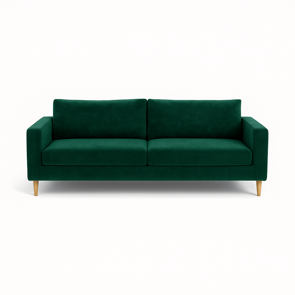 Asher Ottoman + 2 Seater Sofa Combo