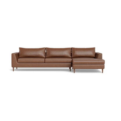 Asher 3-Seater Right Chaise Sofa  Standard Depth  Standard Chaise