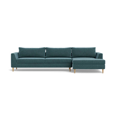 Asher 3-Seater Right Chaise Sofa  Standard Depth  Standard Chaise