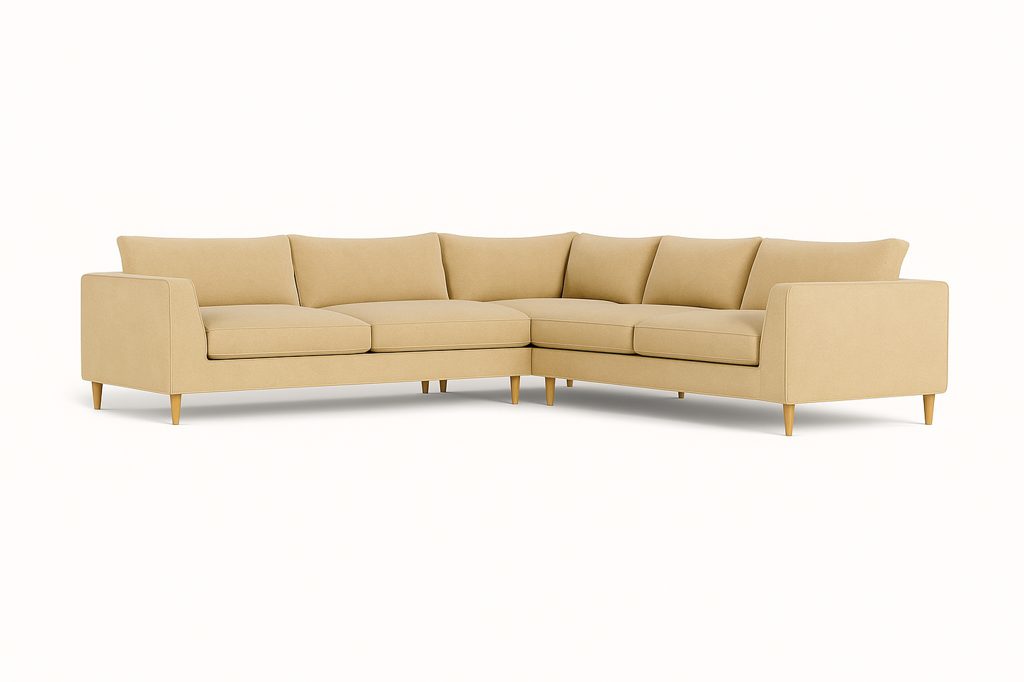 Asher Corner Sofa  Standard Depth  Symmetrical  Quadrant