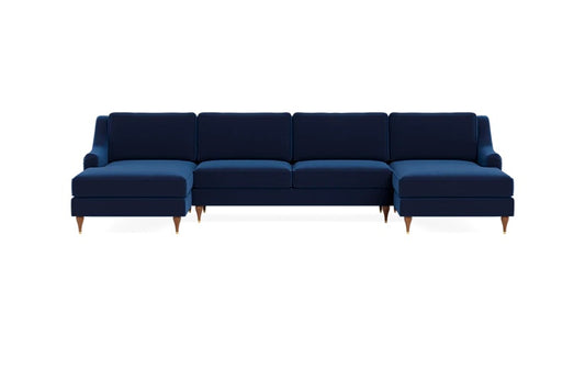 Alexander 4-Seater U-Chaise Sectional Standard Depth Conflux