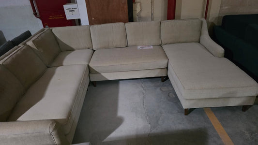Alex 5-Seat Corner Sectional Sofa with Right Chaise