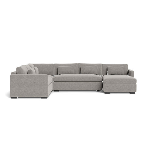 Charly 5-Seat Corner Sectional Sofa with  Right Chaise