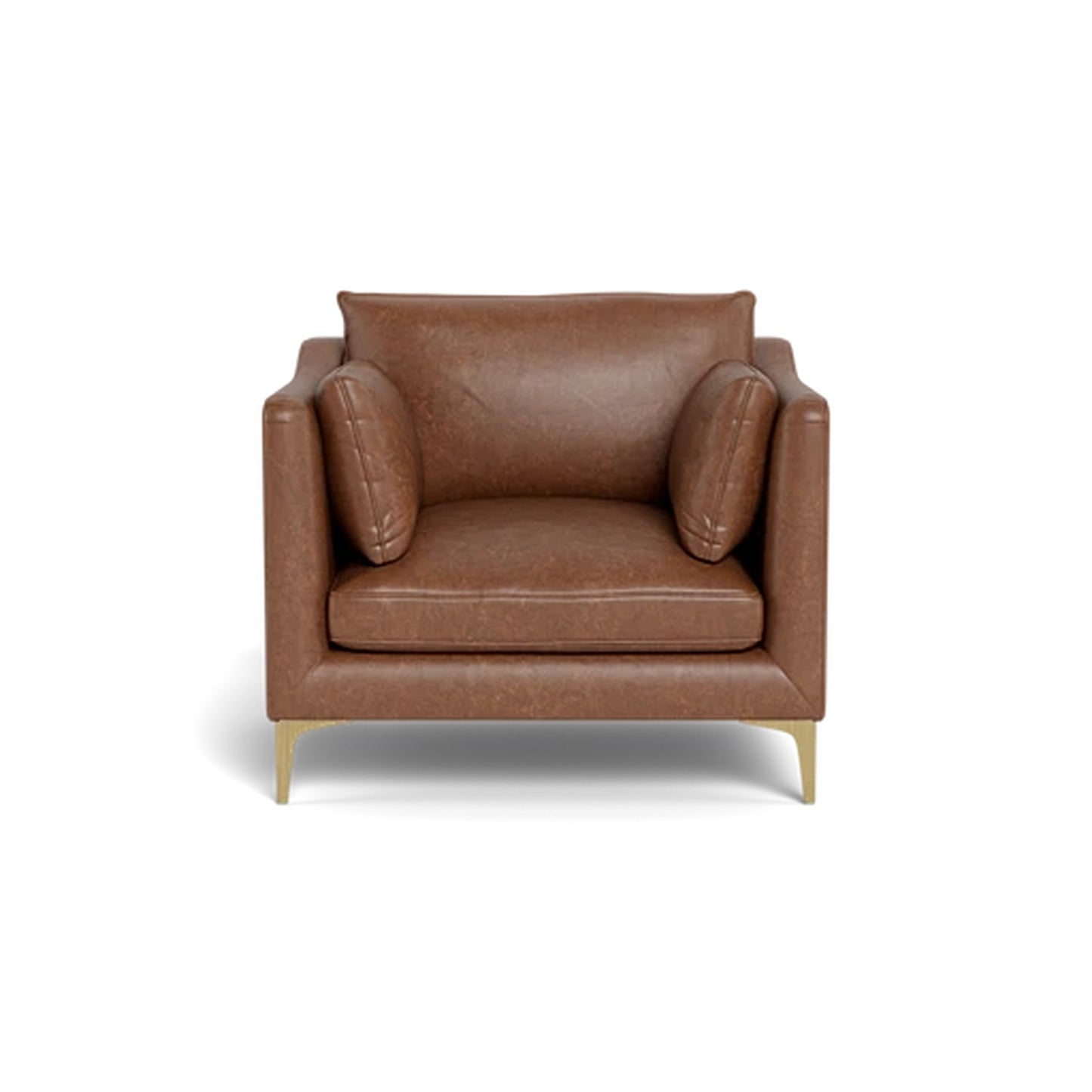 Caitlin Leather Standard Accent Chair
