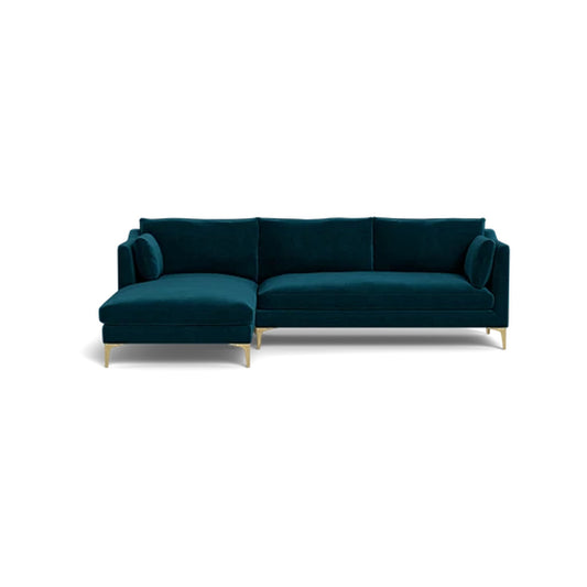 Caitlin 3-Seat Right Chaise Sectional Deep Seat