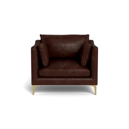 Caitlin Leather Standard Accent Chair