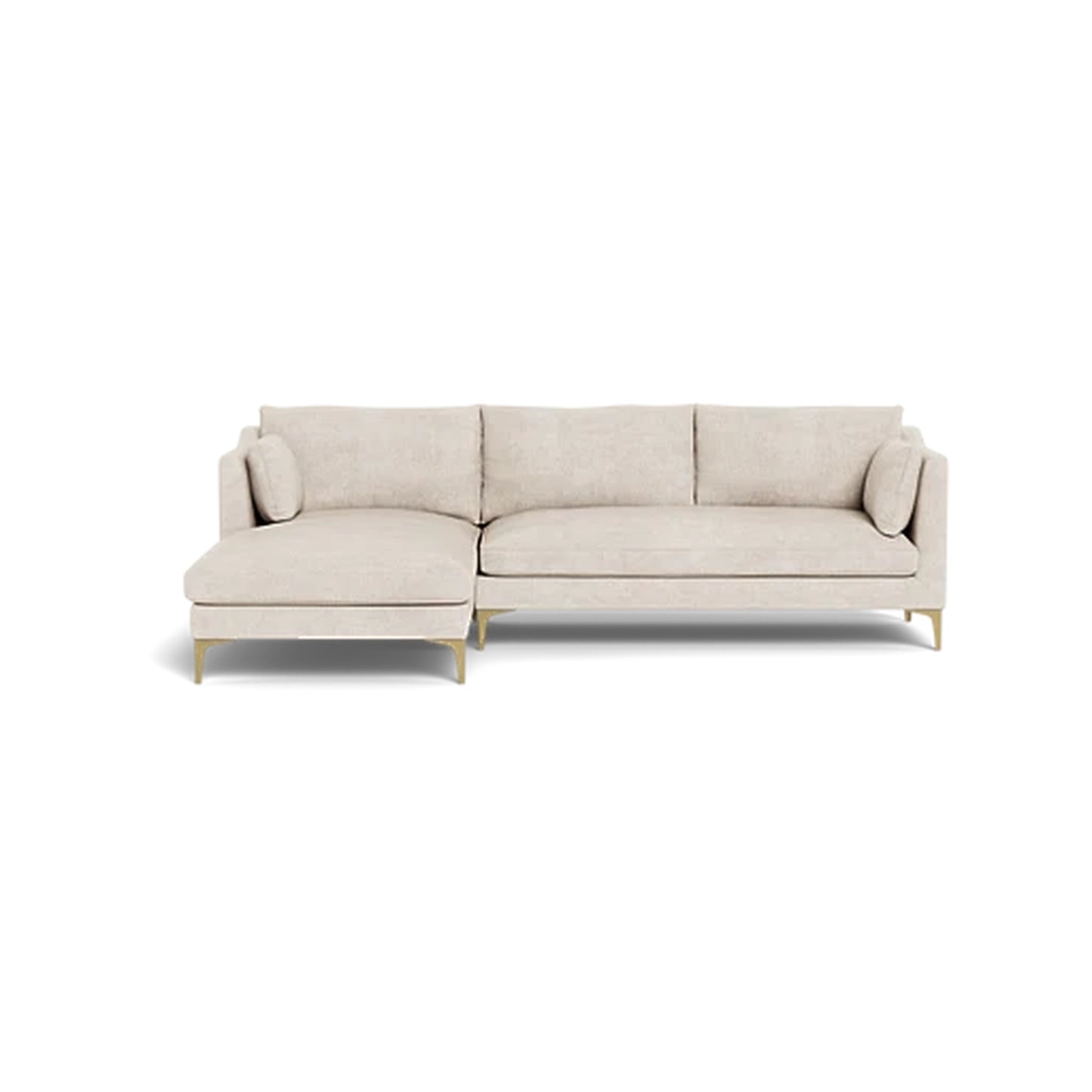 Caitlin 3-Seat Right Chaise Sectional Deep Seat