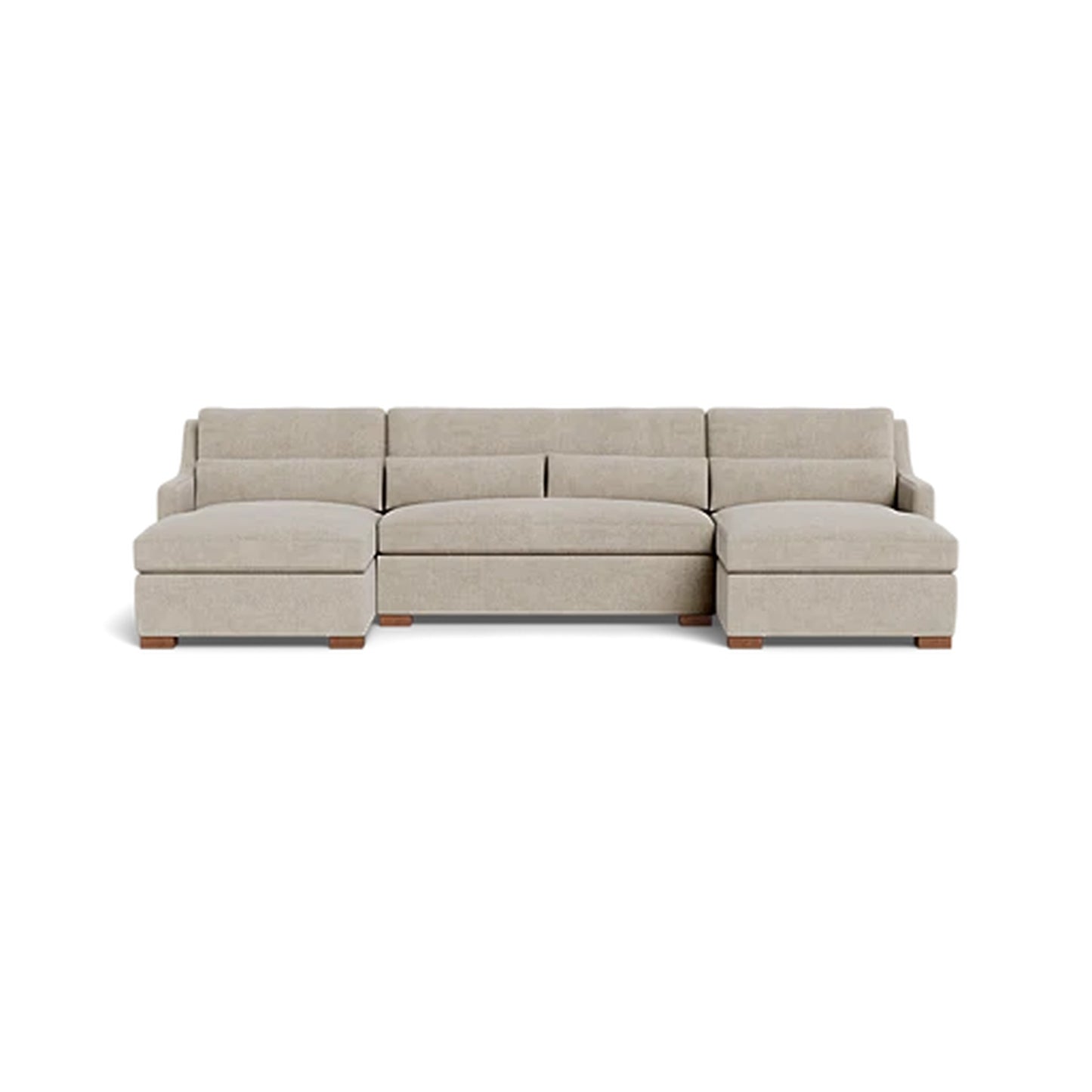 Ella U-Chaise Sectional Deep Seat Mixed Chaises