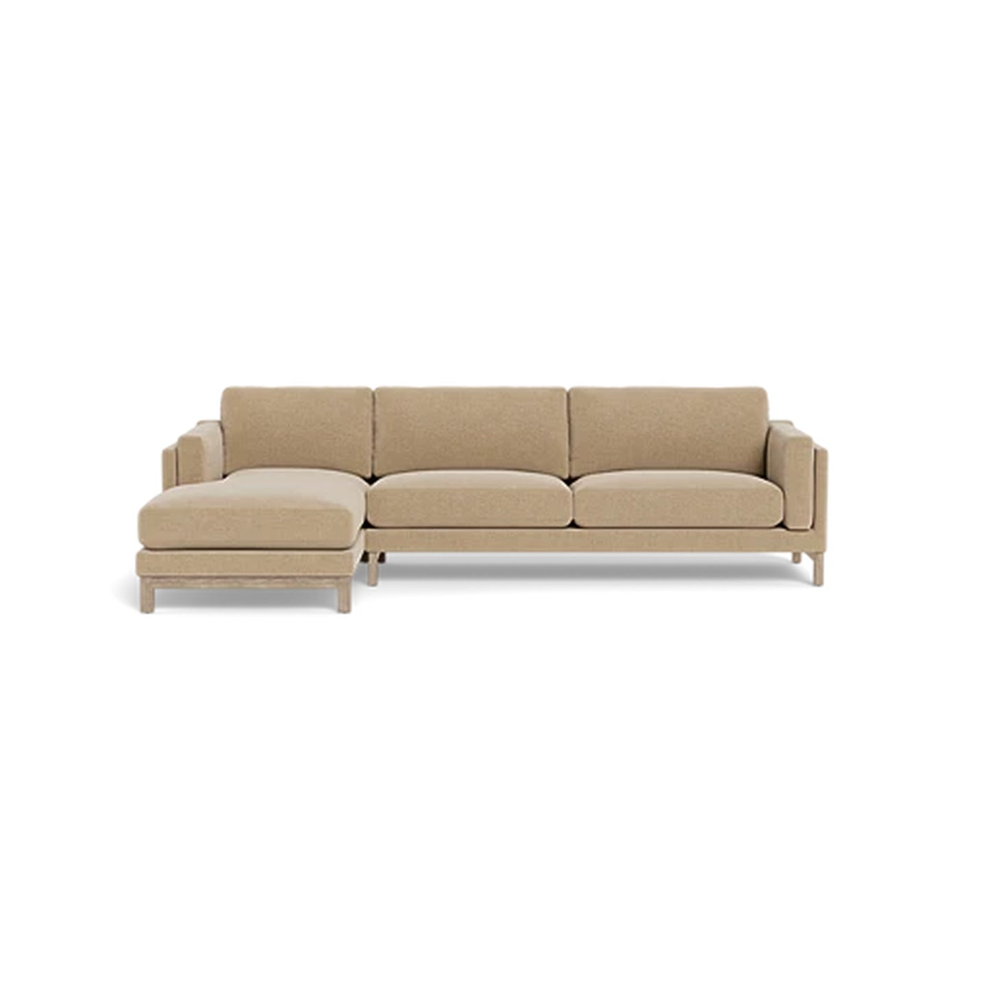 Gaby 3-Seat Left Chaise Sectional Deep Seat Standard Chaise
