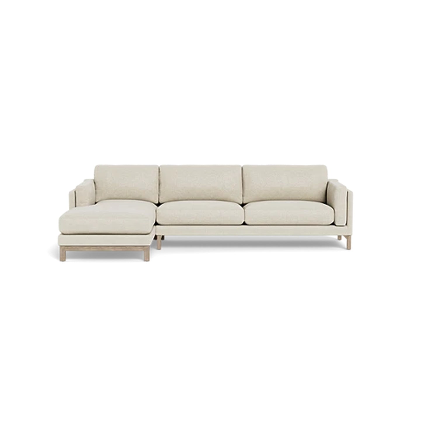 Gaby 3-Seat Left Chaise Sectional Deep Seat Standard Chaise
