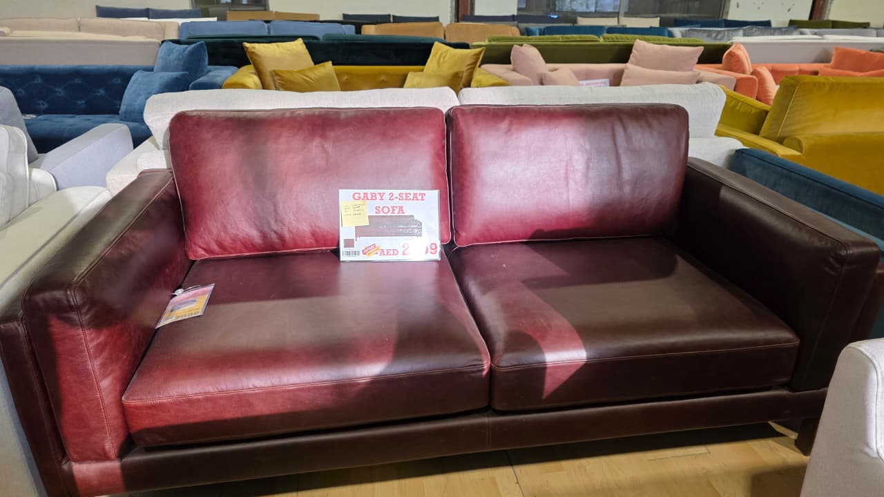Gaby Leather Sofa