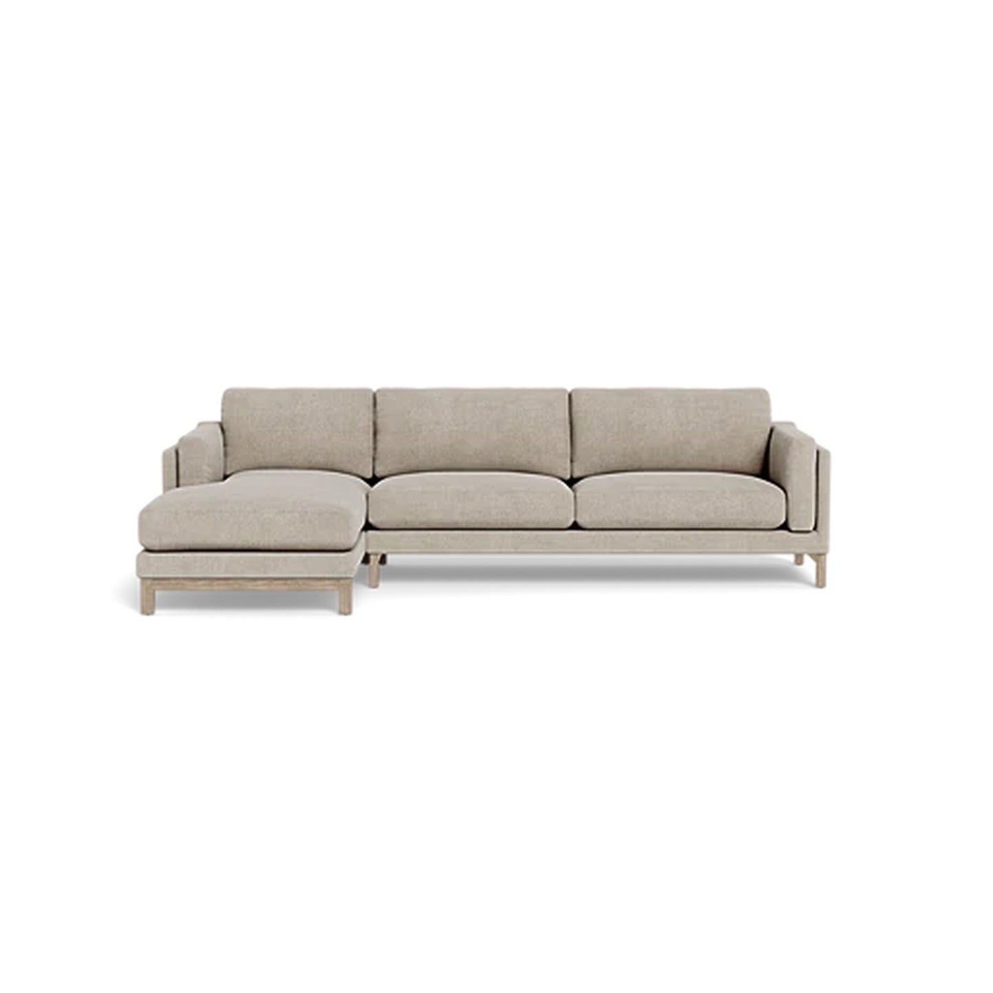 Gaby 3-Seat Left Chaise Sectional Deep Seat Standard Chaise