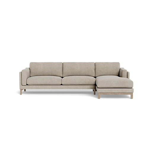 Gaby 3-Seat Right Chaise Sectional Standard Depth Extended Chaise