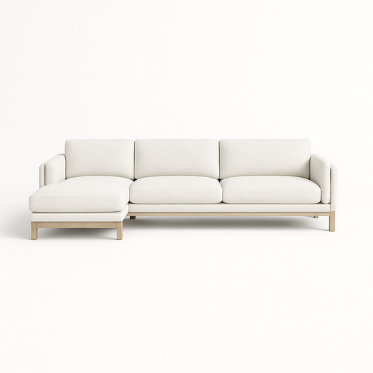 Gaby 3-Seat Left Chaise Sectional Deep Seat Standard Chaise