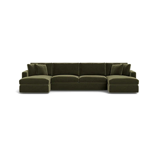James 4-Seater U-Chaise Sectional Standard Depth Mixed Chaises