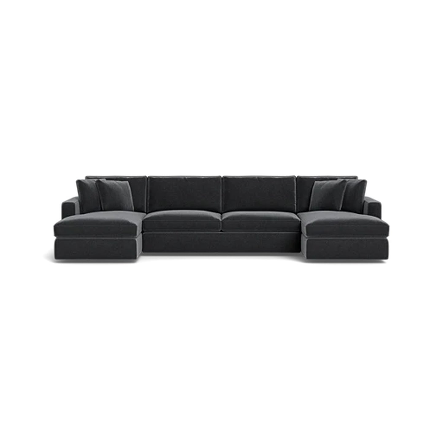 James 4-Seater U-Chaise Sectional Standard Depth Dual Extended Chaises
