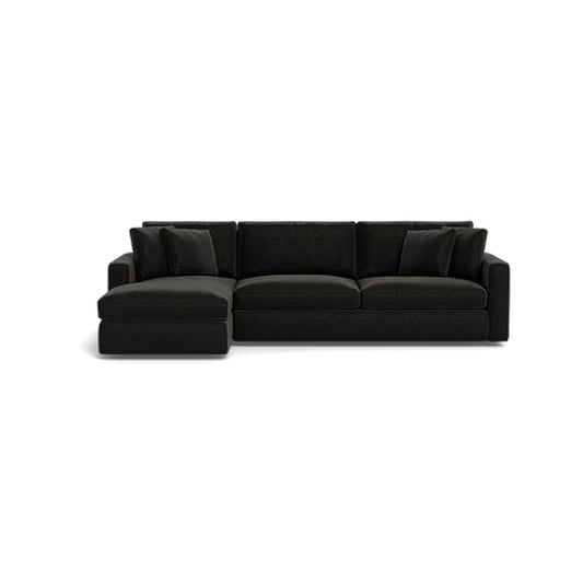 James 3-Seat Right Chaise Sectional Deep Seat Standard Chaise