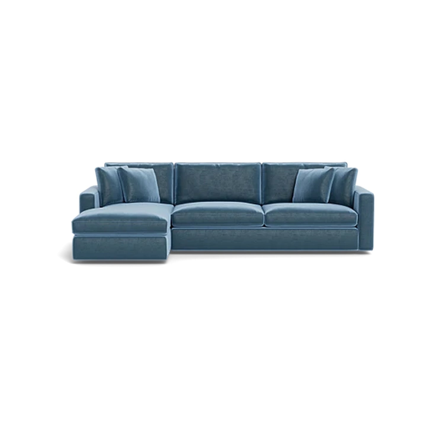 James 3-Seat Left Chaise Sectional Standard Depth Standard Chaise