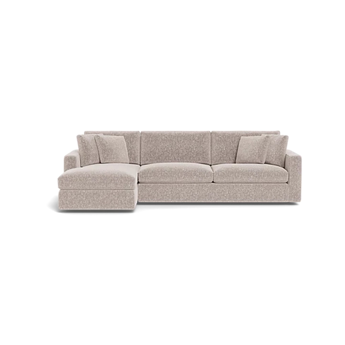 James 3-Seat Right Chaise Sectional Deep Seat Standard Chaise