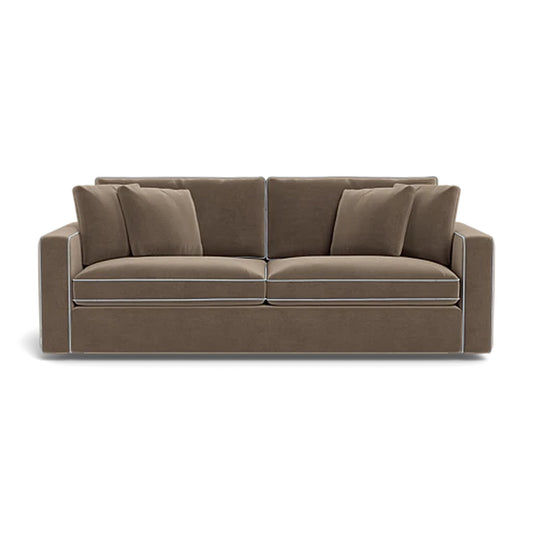 James 2 Seat Sofa With Contrast Piping