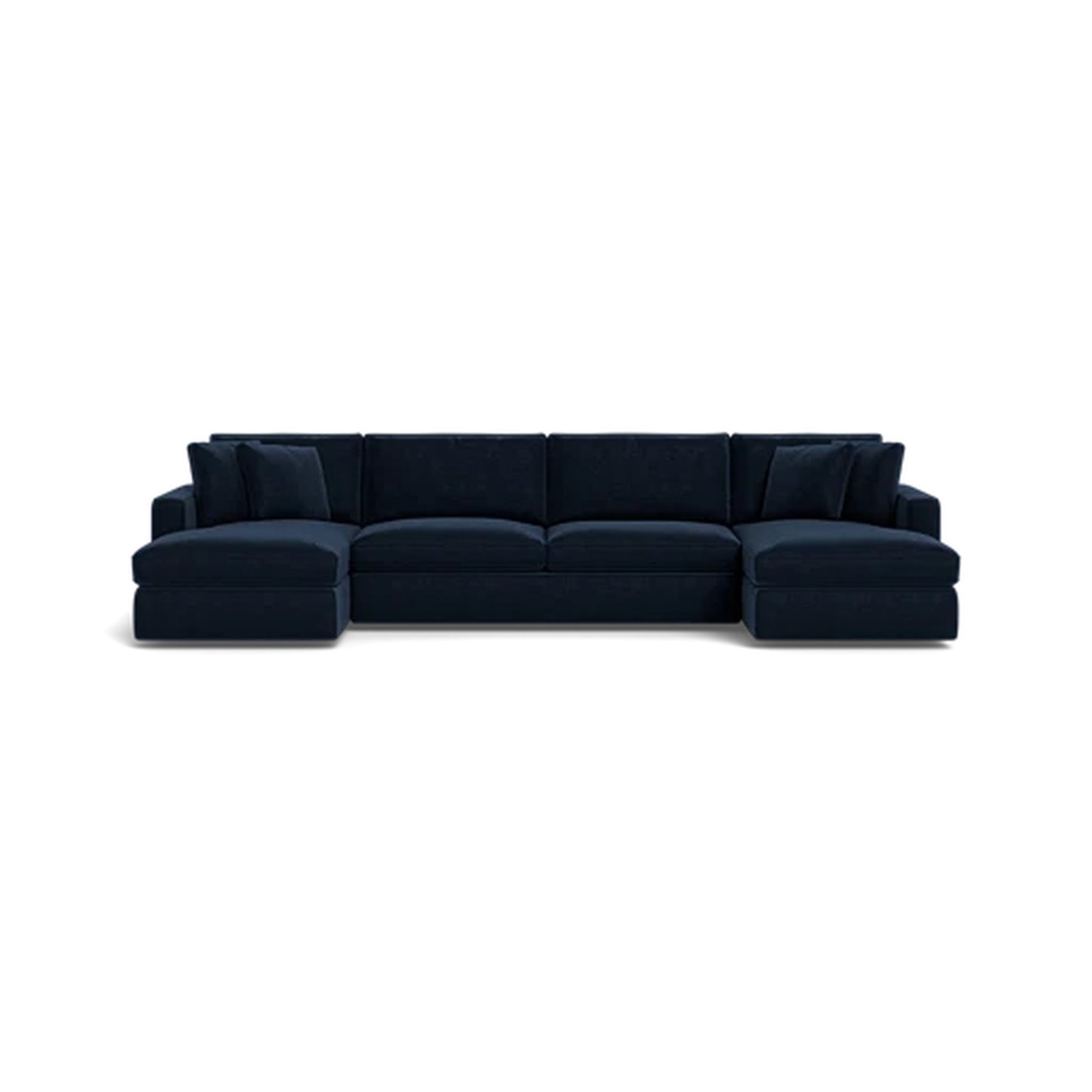 James 4-Seater U-Chaise Sectional Deep Seat Dual Standard Chaises