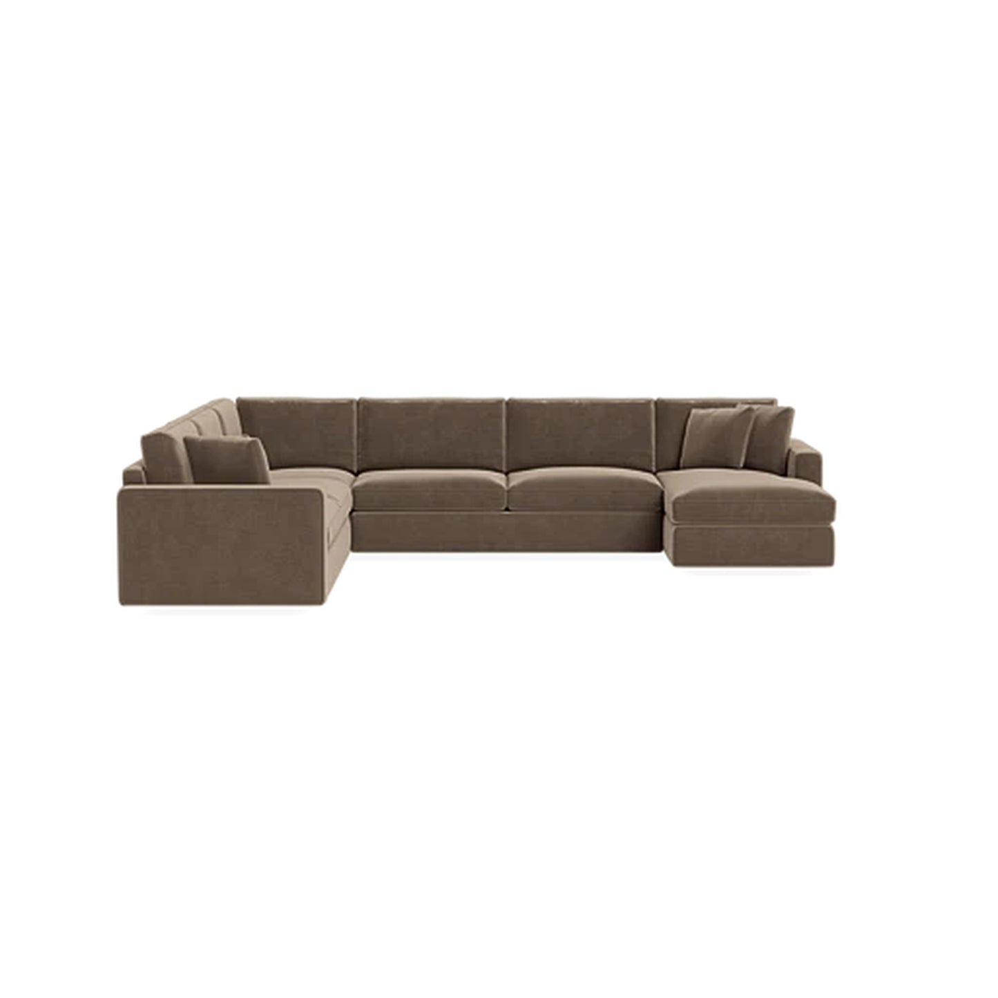 James 5-Seat Corner Sectional with Right Chaise Standard Depth Standard Chaise