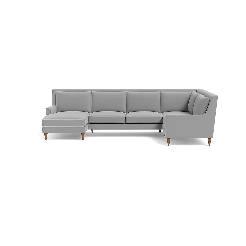 Lennox 5-Seat Corner Sectional Sofa with Left Chaise