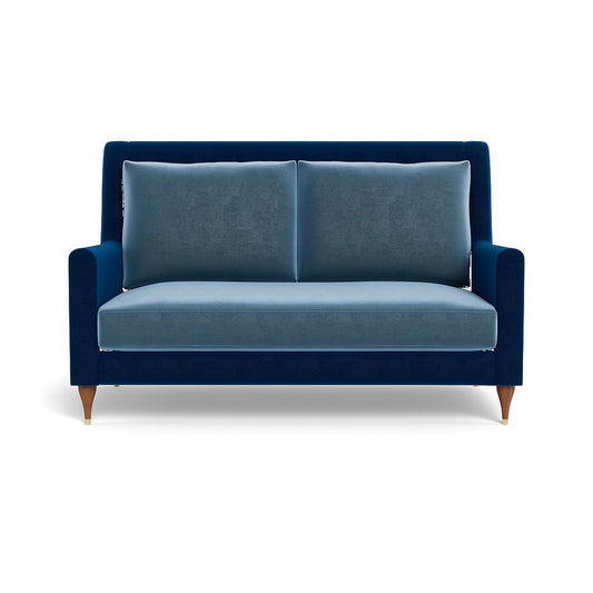 Lennox Combo 2-Seater Sofa Loveseat + Wide Color Block