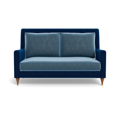 Lennox Combo 2-Seater Sofa Loveseat + Wide Color Block