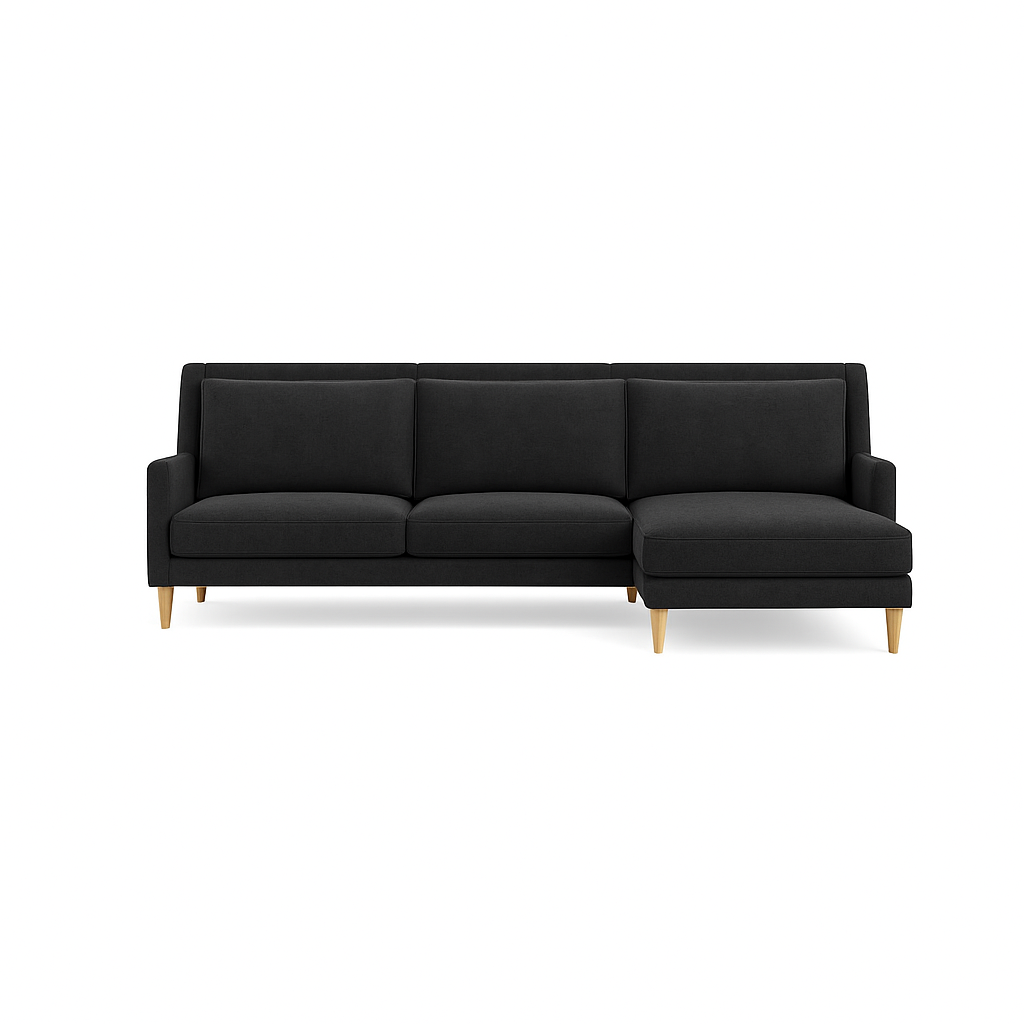 Lennox 3-Seat Right Chaise Sectional Standard Depth Standard Chaise