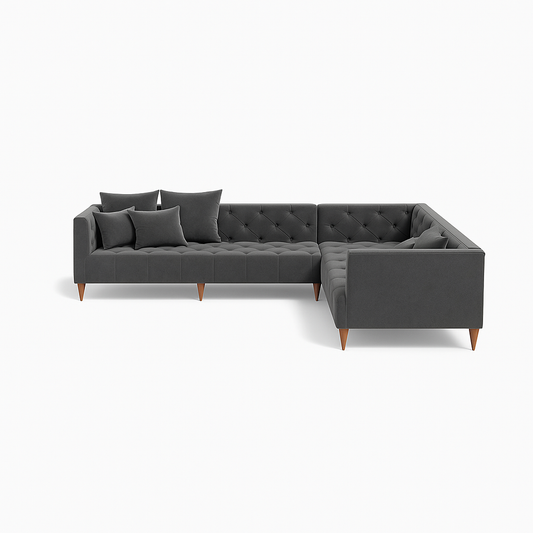 Ms. Chesterfield Corner Sofa  Standard Depth Symmetrical