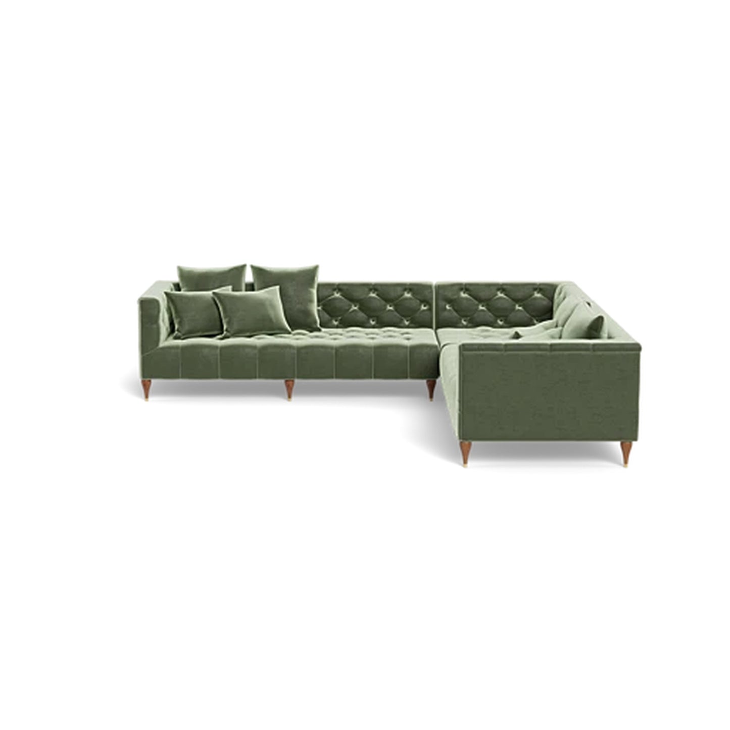 Ms. Chesterfield Corner Sofa Deep Seat Symmetrical