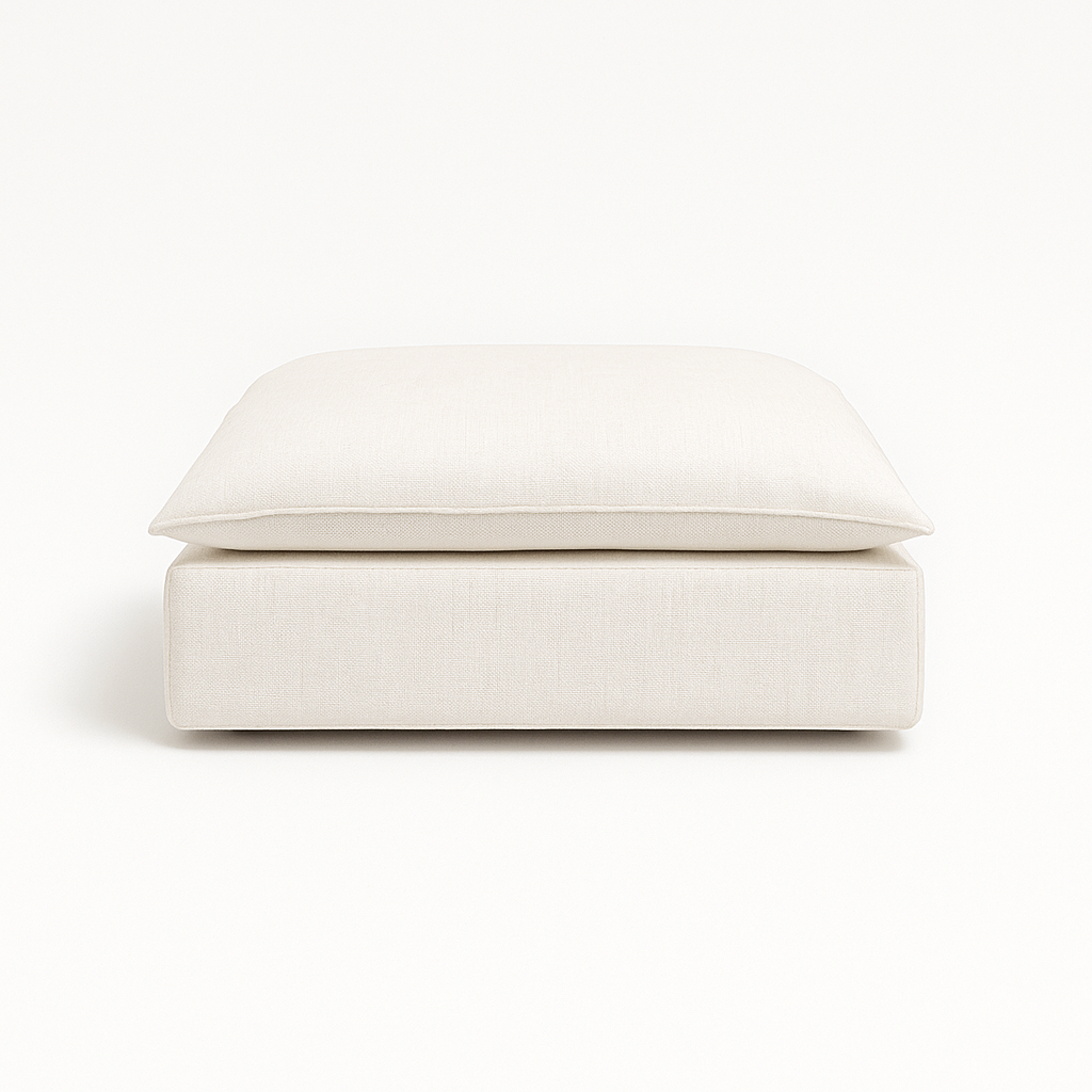Skylar Rectangle Ottoman + 3seater Sofa Combo