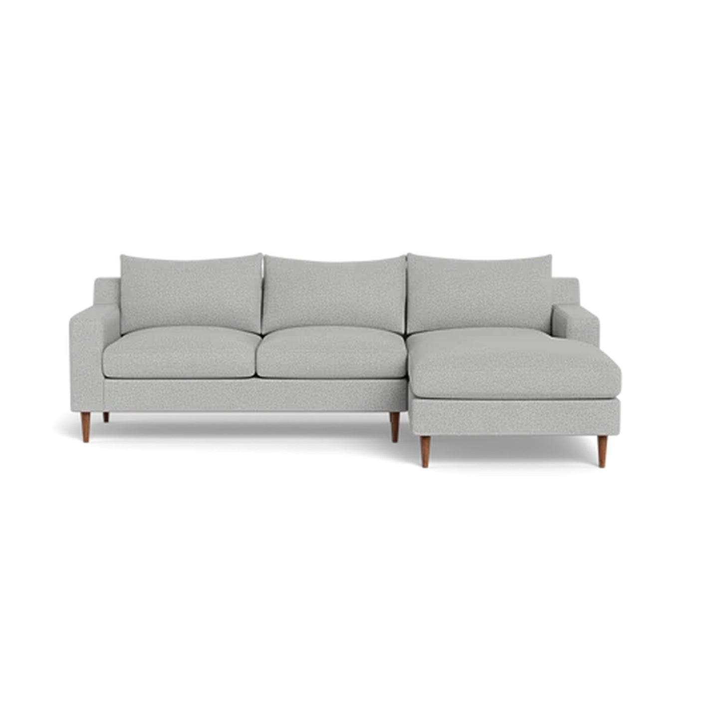 Sloan 3-Seat Right Chaise Sectional Standard Depth — Standard Chaise