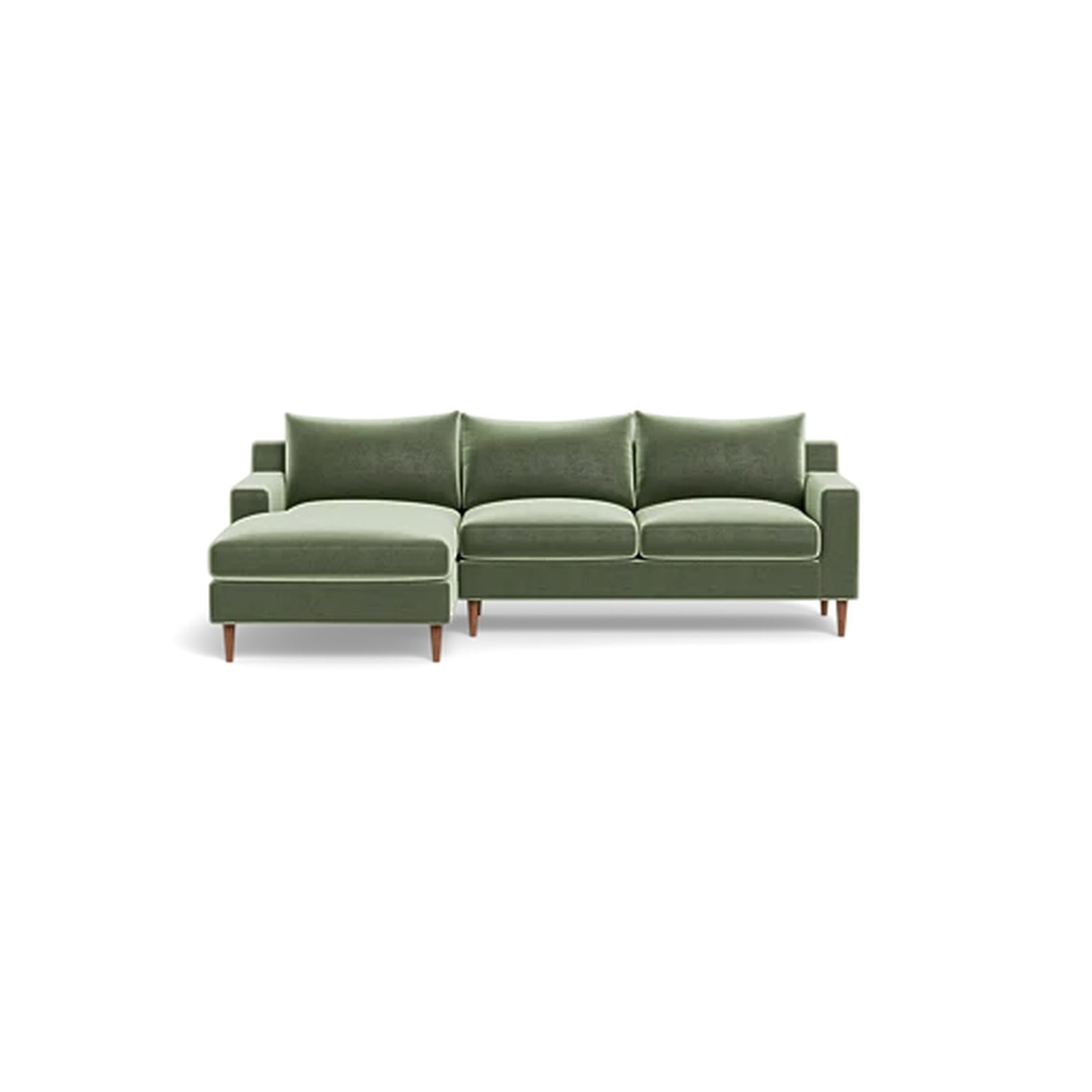 Sloan 3-Seat Left Chaise Sectional Standard Depth — Standard Chaise