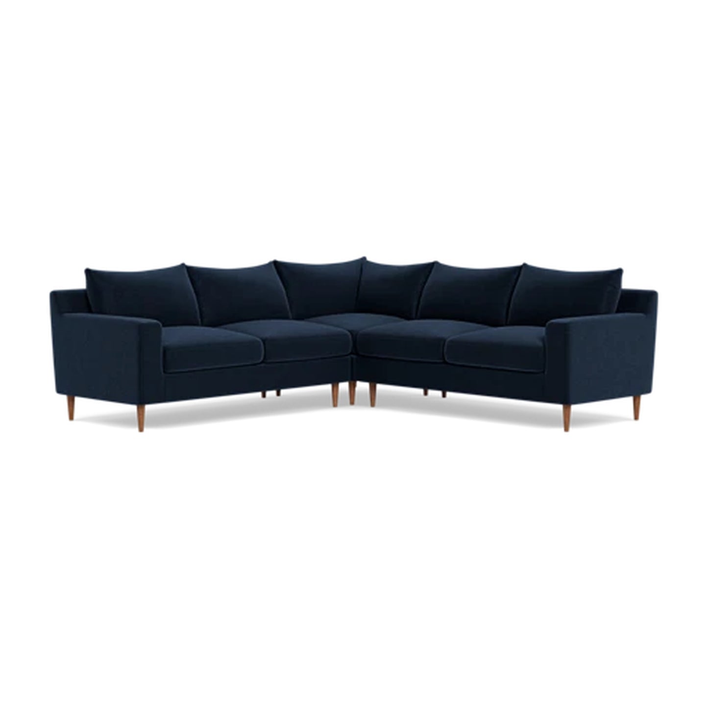 Sloan Corner Sofa Standard Depth Asymmetrical Cornice