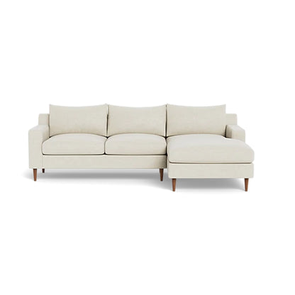 Sloan 3-Seat Right Chaise Sectional Standard Depth — Standard Chaise